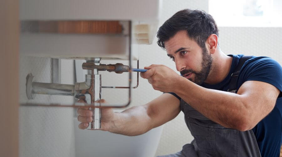 Sink faucet installation in Wolcottville, IN
